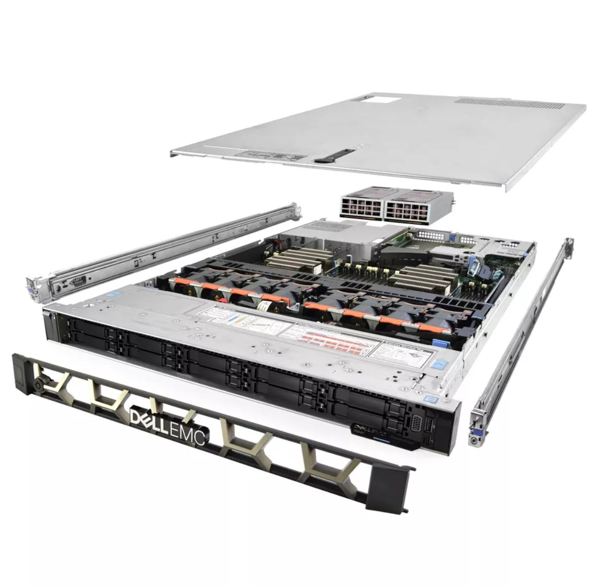 Dell PowerEdge R640 NVMe Server 2.70Ghz 36-Core 512GB 2x 1.6TB NVMe SSD HBA330