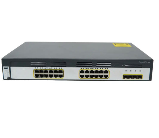 Cisco 24-Port Managed Gigabit Switch WS-C3750G-24TS-S