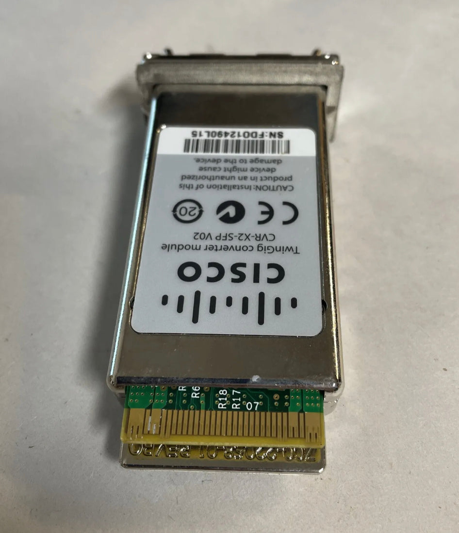 Cisco CVR-X2-SFP V02 TwinGig Converter Module