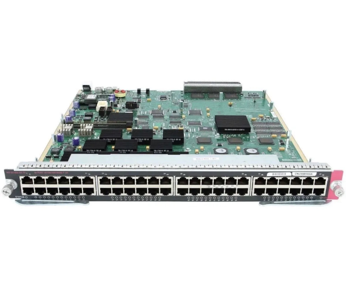 CISCO CATALYST WS-X6148A-GE-TX 6500 48-port 10/100/1000 w/ Jumbo Frame, RJ-45