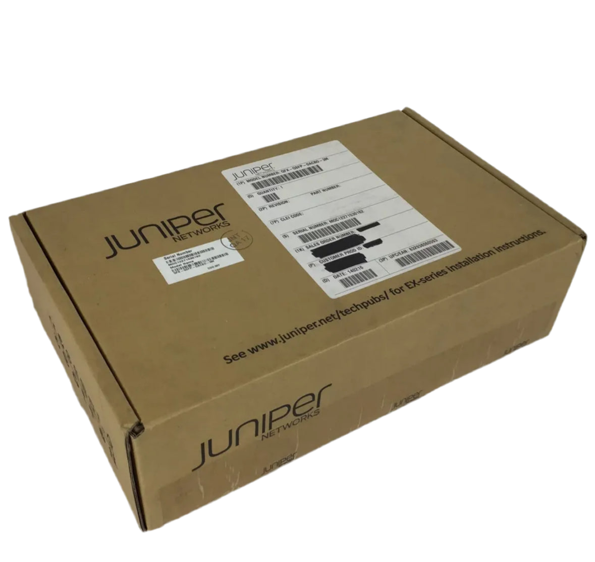 Juniper QFX-QSFP-DACBO-3M QSFP+ to SFP+ 10Gb 3M Cable 740-038153 - Sealed