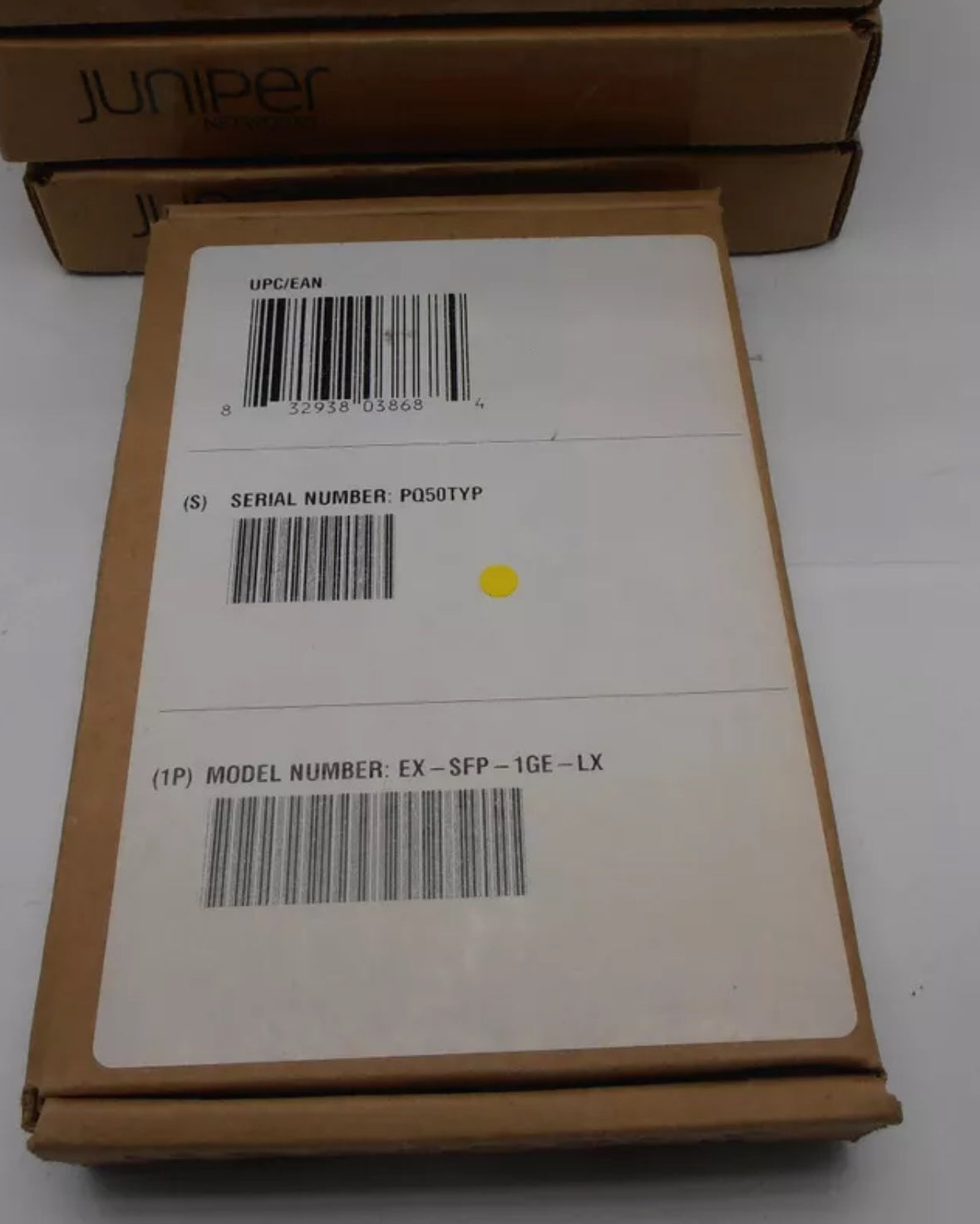 *FACTORY SEALED* Juniper EX-SFP-1GE-LX 1000Base-LX Gigabit Ethernet