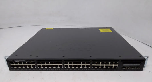 Cisco Catalyst 3650 WS-C3650-48PS-S 48-Port PoE+ Managed Switch w/ 4x 1G SFP