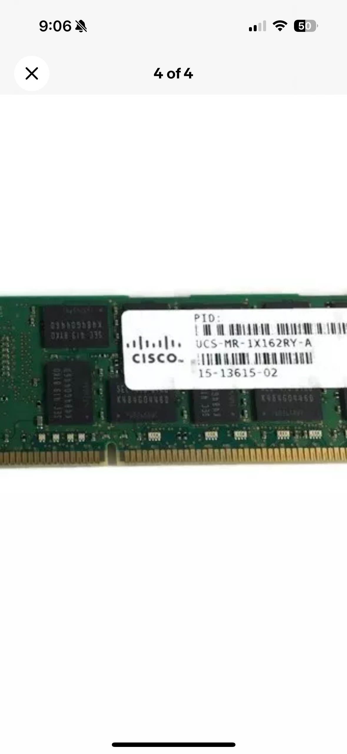 UCS-MR-1X162RY-A Cisco 16GB PC3-12800 DDR3-1600MHz ECC Dual Rank Memory