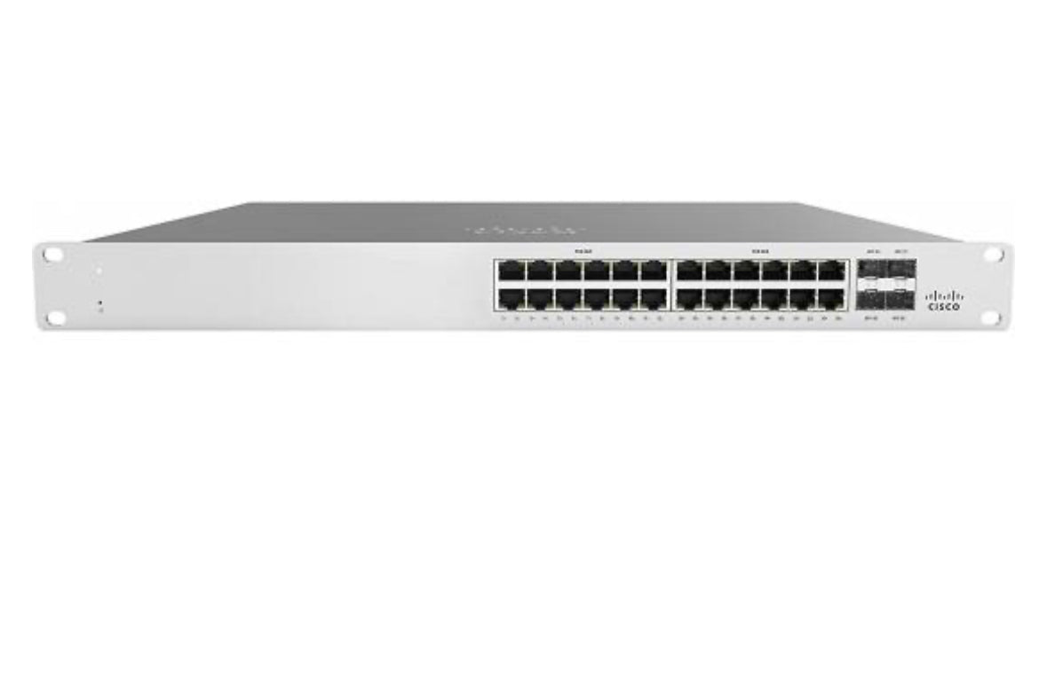 Cisco Meraki MS120-24P 24-Port Gigabit Managed Switch w/PoE