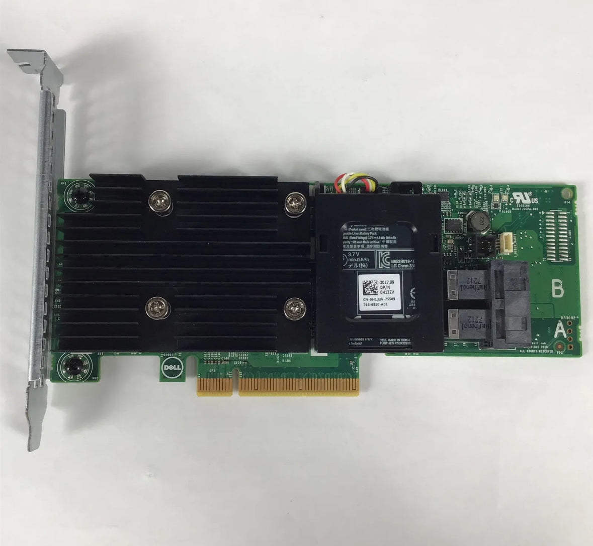 Dell J14DC PERC H730p 2GB NV Cache 12GB/s RAID Controller Card R740 w/ Battery