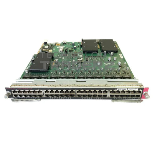 WS-X6148E-GE-45AT V02 Cisco 6500 48-Port PoE+ Ethernet Module