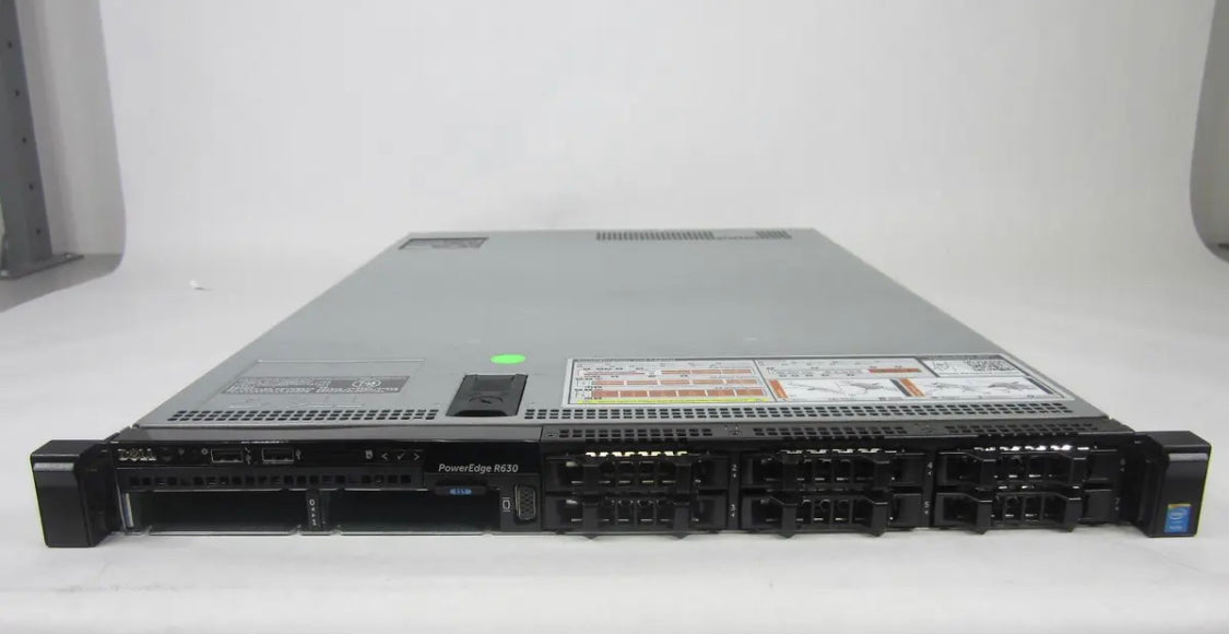 DELL POWEREDGE R630 INTEL XEON E5-2667 V3 3.20GHz NO HARD DRIVE 128GB RAM WITH DUAL AC POWER.