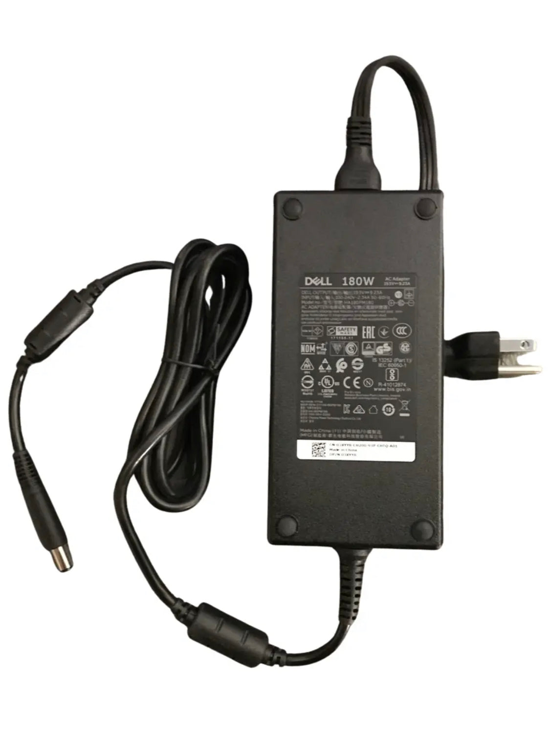 Genuine Dell 180W AC Adapter Laptop Charger 19.5V 9.23A | DW5G3 | 3XYY8 | 47RW6