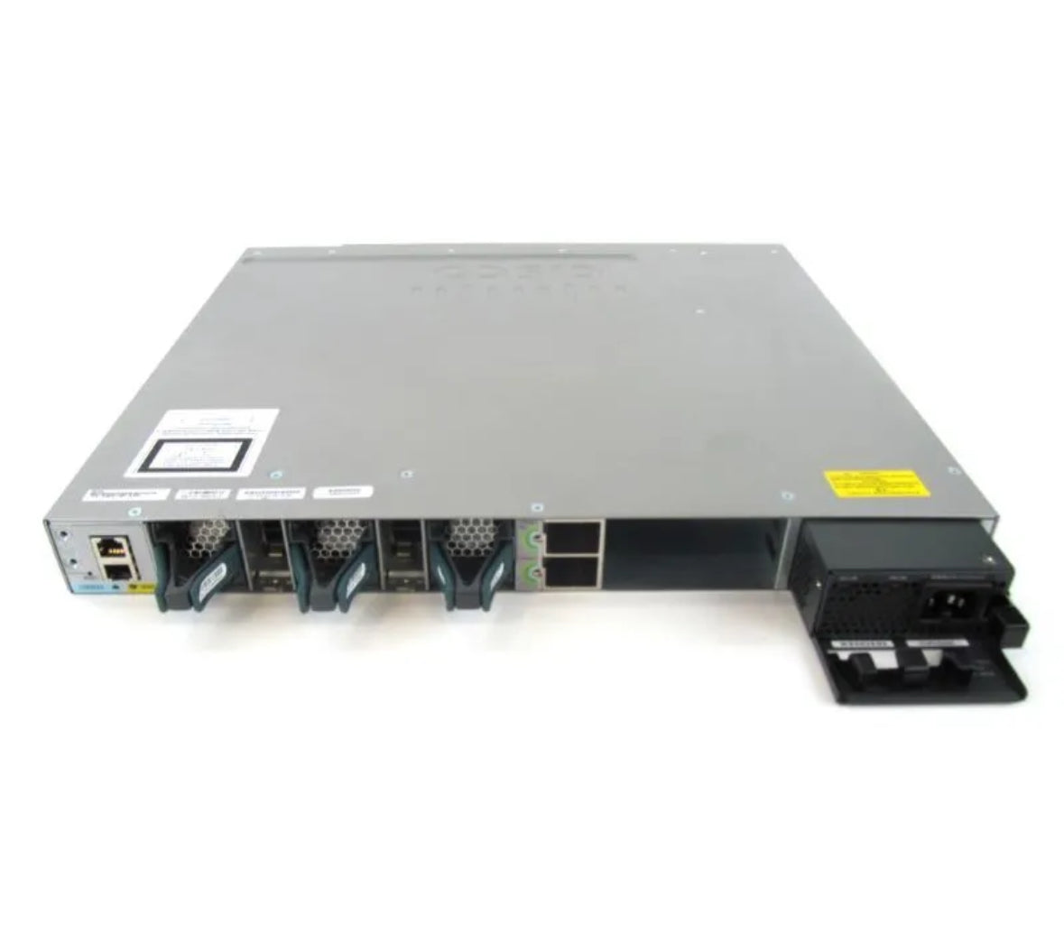 Cisco WS-C3850-48F-S Stackable 48 10/100/1000 Ethernet PoE+ Ports AC power