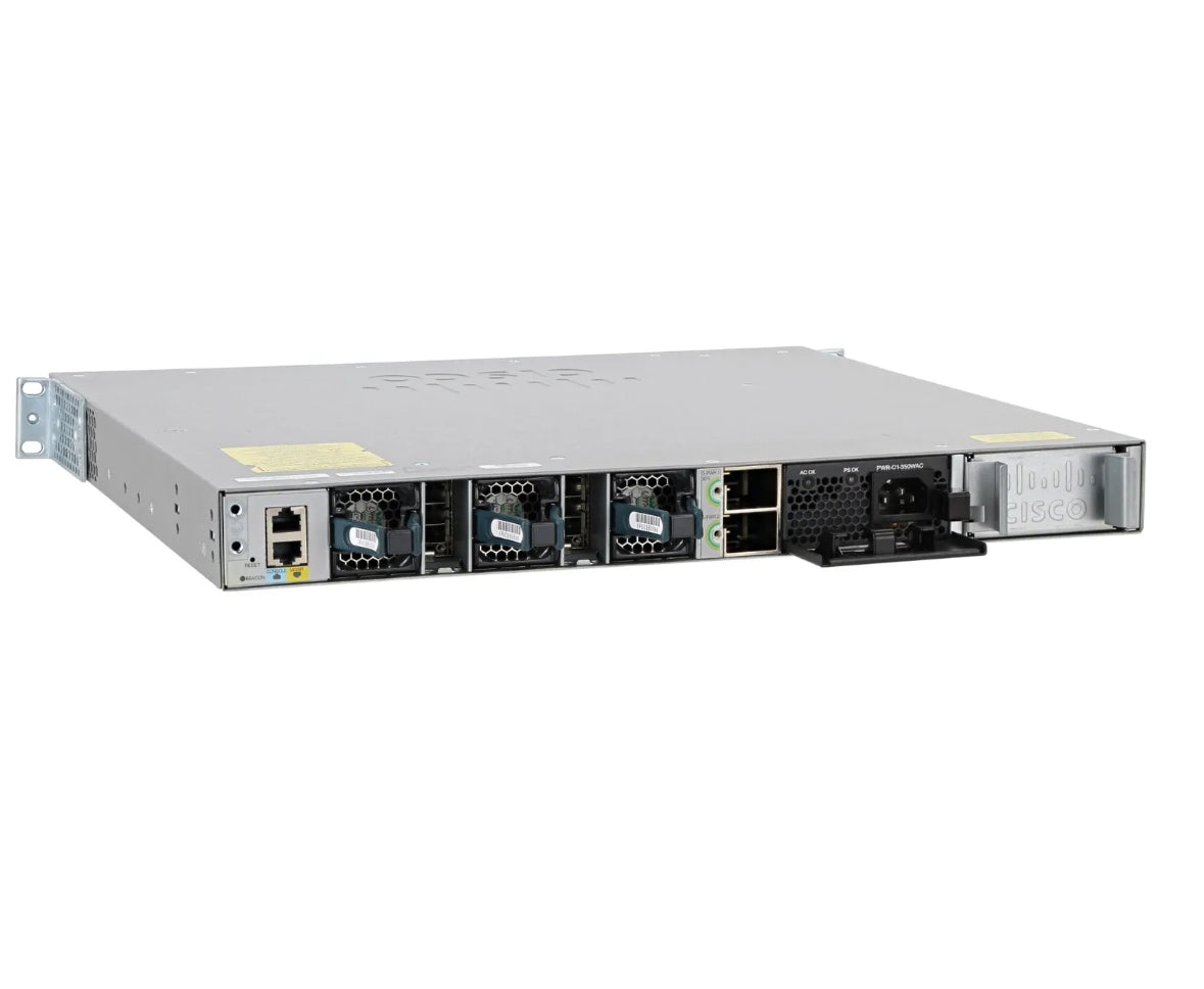 Cisco WS-C3850-12S-S 12 Ports 10G SFP Managed Network Switch mit Rack-Ohren