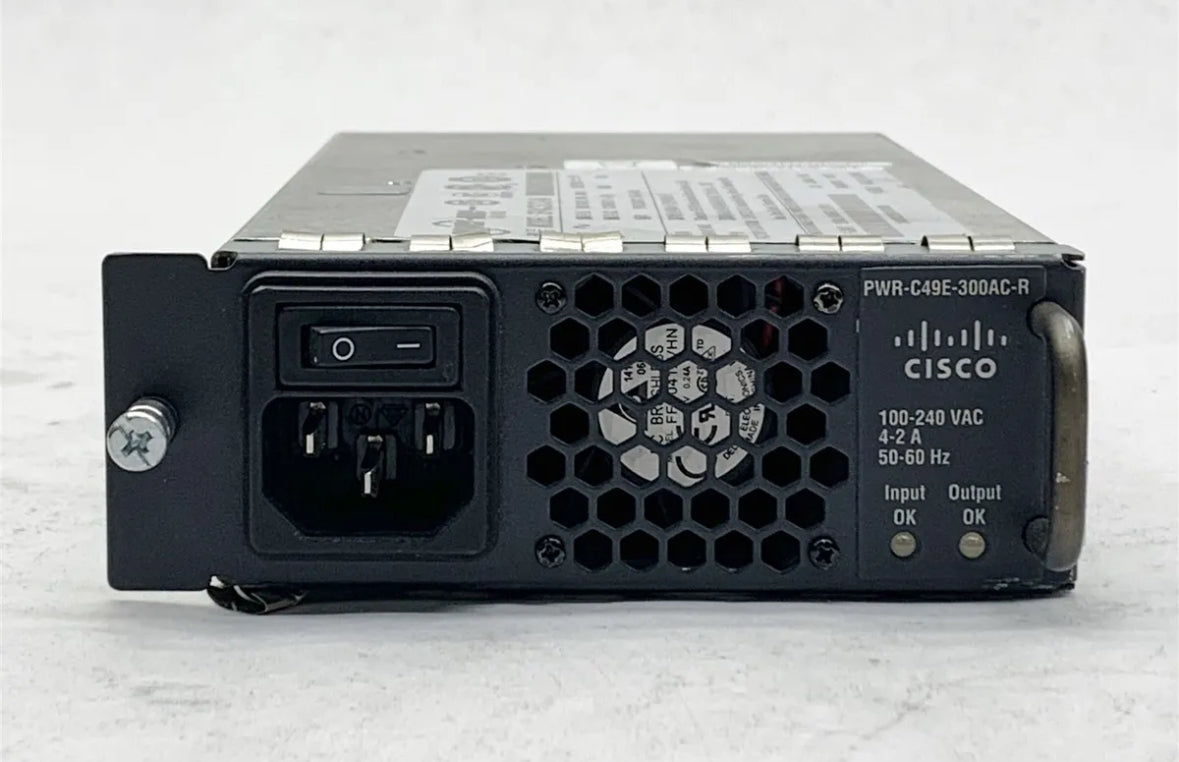 Cisco PWR-C49E-300AC-R SPACSCO-24G Catalyst 4948E Switching Power Supply PSU