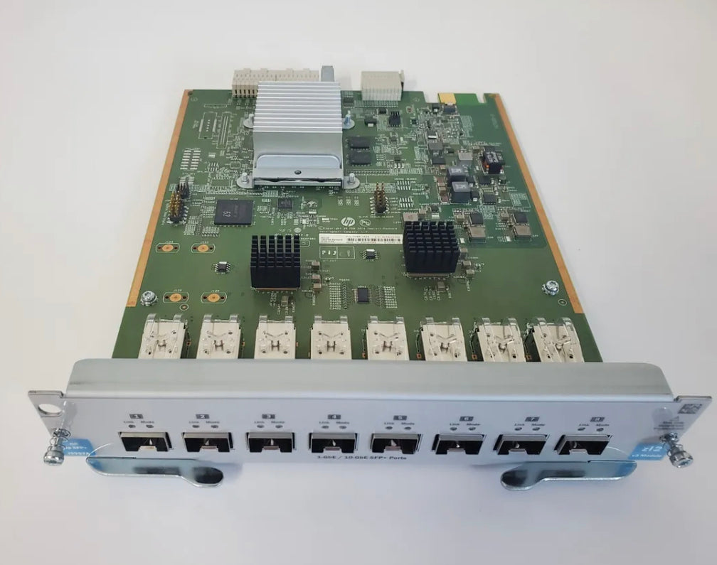 HP/Aruba J9993A 8 Port 1G/10GbE SFP+ MACsec v3 zl2 Module – IT Systems Inc