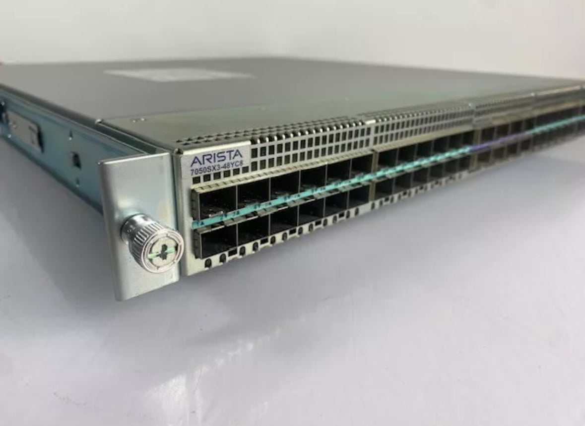 Arista DCS-7050SX3-48YC8-R 48 x 25 Gigabit SFP+ 8 x 100 Gigabit QSFP L3  Switch