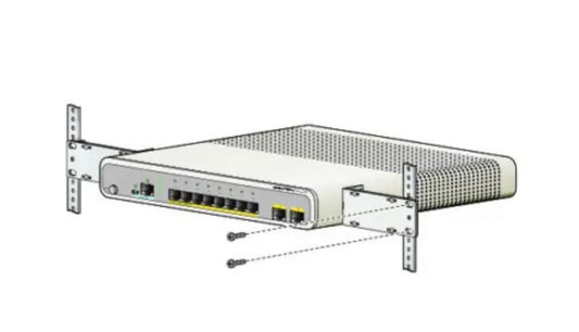 19" Rack Mount Kit Compatible with Cisco Catalyst 3560-C 2960-C RCKMNT-19-CMPCT=