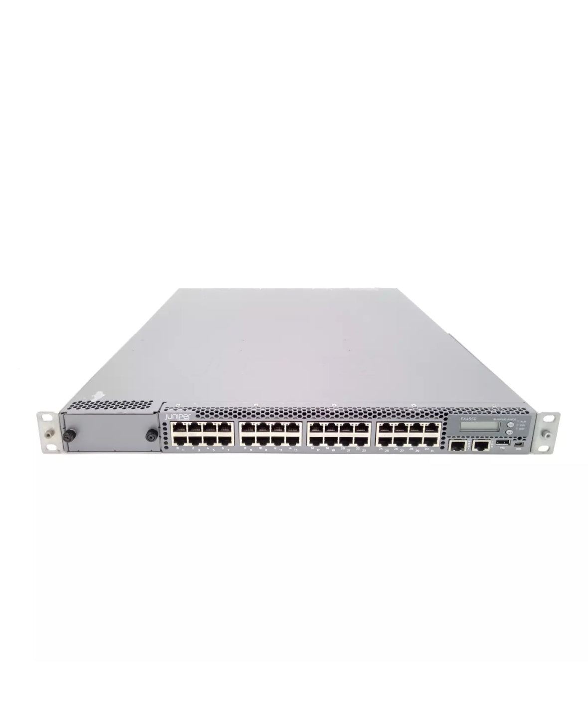 JUNIPER EX4550-32T-AFI 32-PORT 100/1G/10GBASE-T CONVERGED SWITCH W/ DUAL AC PSU