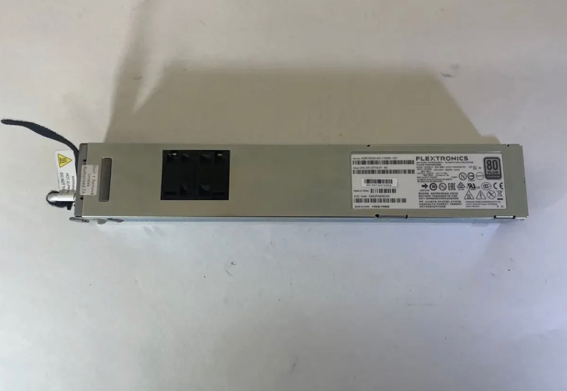 Cisco ASR1000X-AC-1100W AC Power Supply for ASR1006-X ASR1009-X