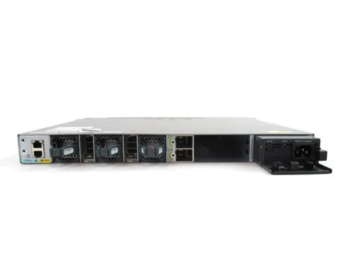 Cisco WS-C3850-48F-L 48-Port PoE 3850 Switch 1100W AC LAN Base