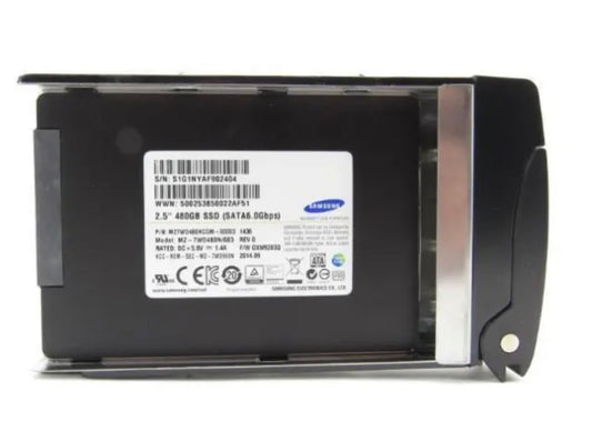 Samsung MZ7WD480HCGM  480GB 2.5" 6Gbps Solid State Drive MZ-7WD480N/003 w/Caddy