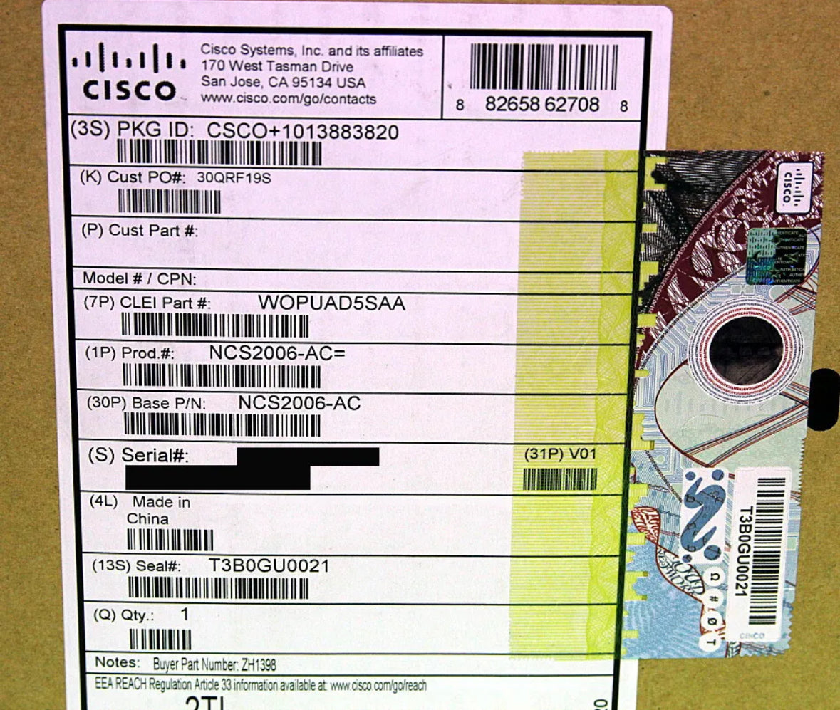 NCS2006-AC Cisco NCS 2006 1500W AC Power Supply Module