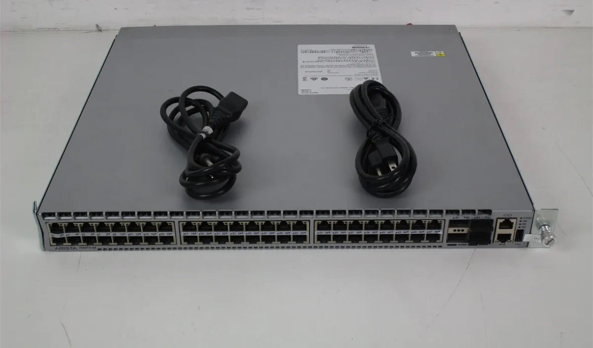 Arista 7050TX Series 10/40G Gigabit Ethernet Switch (DCS-7050TX-64)