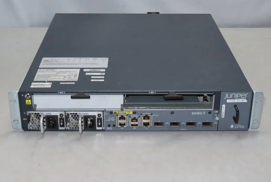 Juniper MX80-T Universal Edge Router MX80-AC - Dual AC