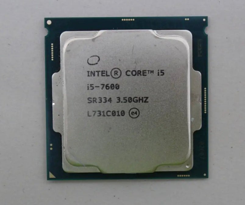 Intel Core i5-7600 Quad-Core CPU Processor (Model: SR334)