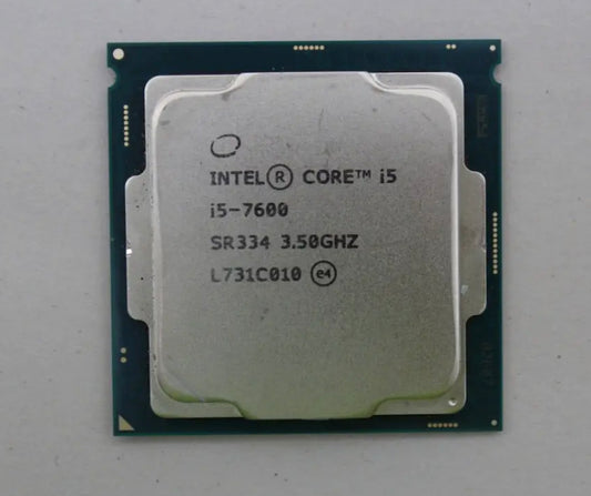 Intel Core i5-7600 Quad-Core CPU Processor (Model: SR334)