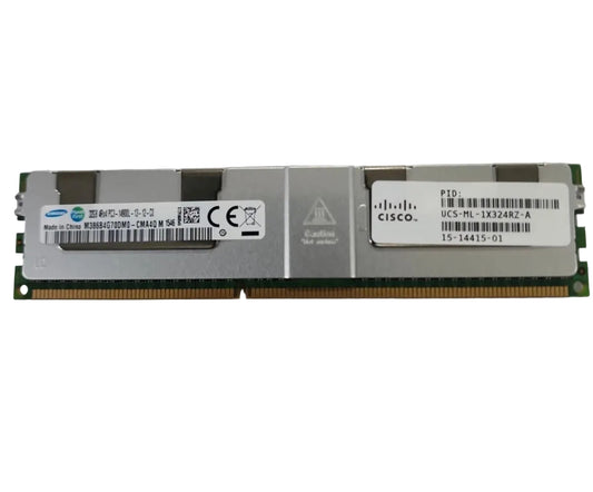 Samsung 32GB PC3-14900L (DDR3-1866) Memory M386B4G70DM0-CMA4Q Cisco PN: UCS-ML-1X324RZ-A / 15-14415-01