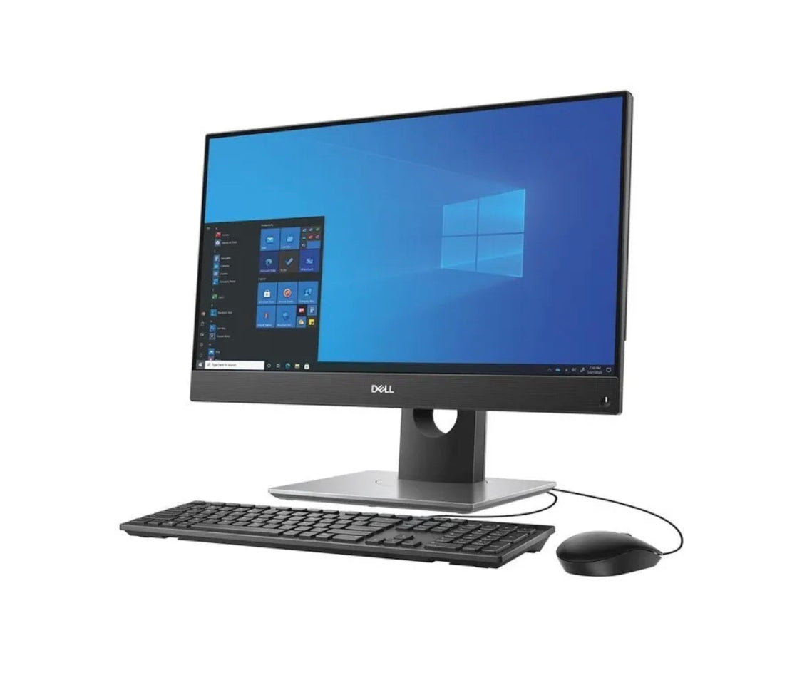 NEW DELL PC All-In-One 23.8" TouchScreen Intel i5 6 Core 3.8GHz  8GB  256GB SSD