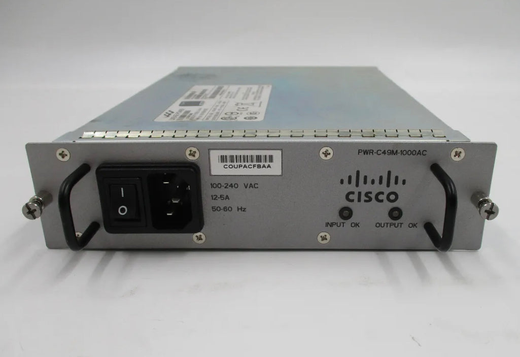 Cisco CS5000 1000W Power Supply PID VID: PWR-C49M-1000AC