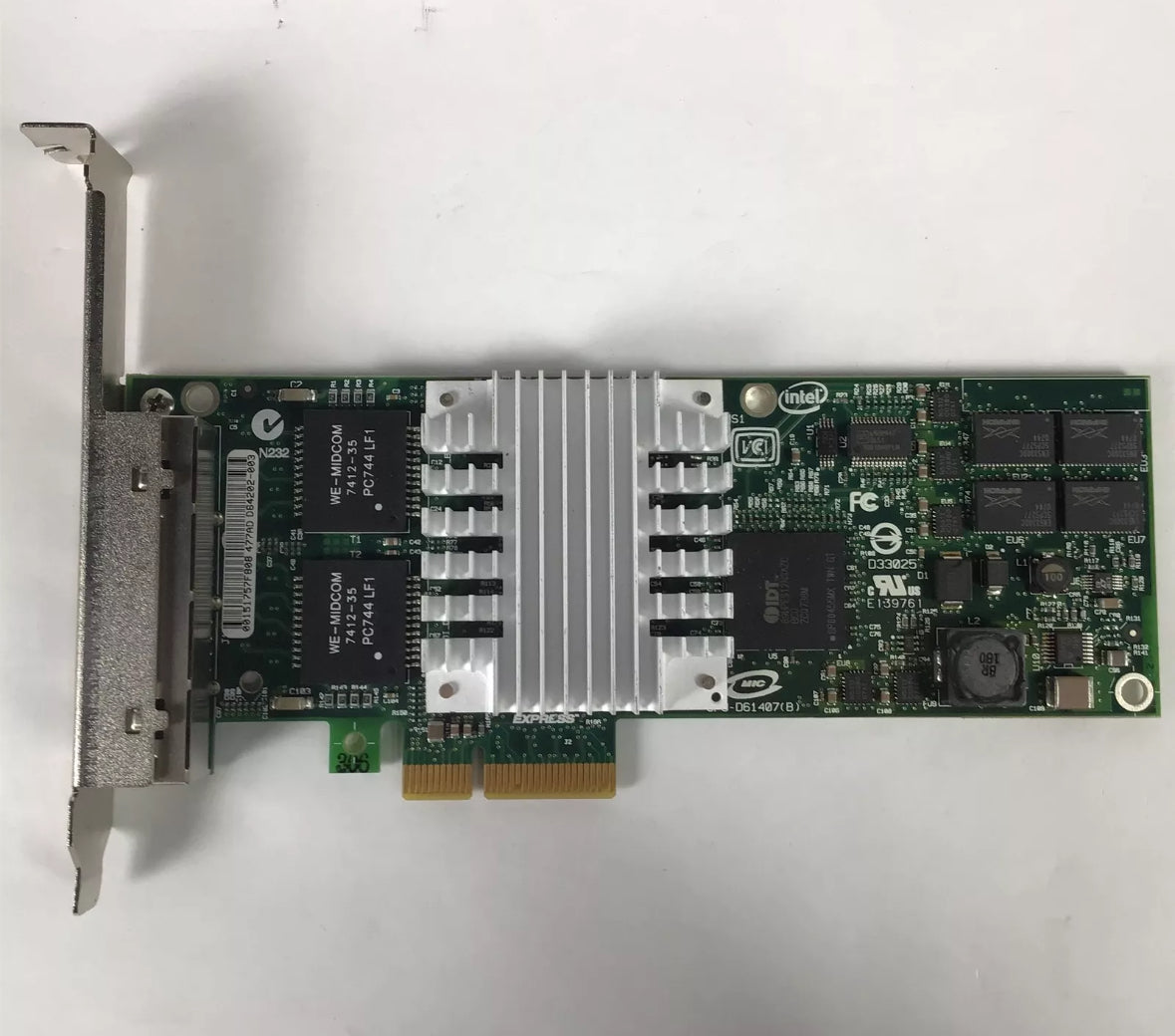 Intel EXPI9404PTL Pro/1000 PT Quad Port Server Adapter PCIe Card