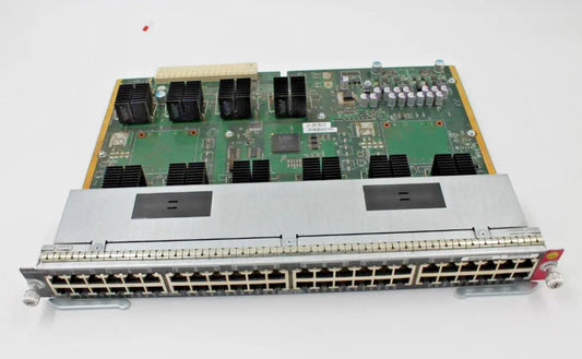 WS-X4748-RJ45V+E CISCO CATALYST 4500 48-PORT POE ETHERNET MODULE CARD