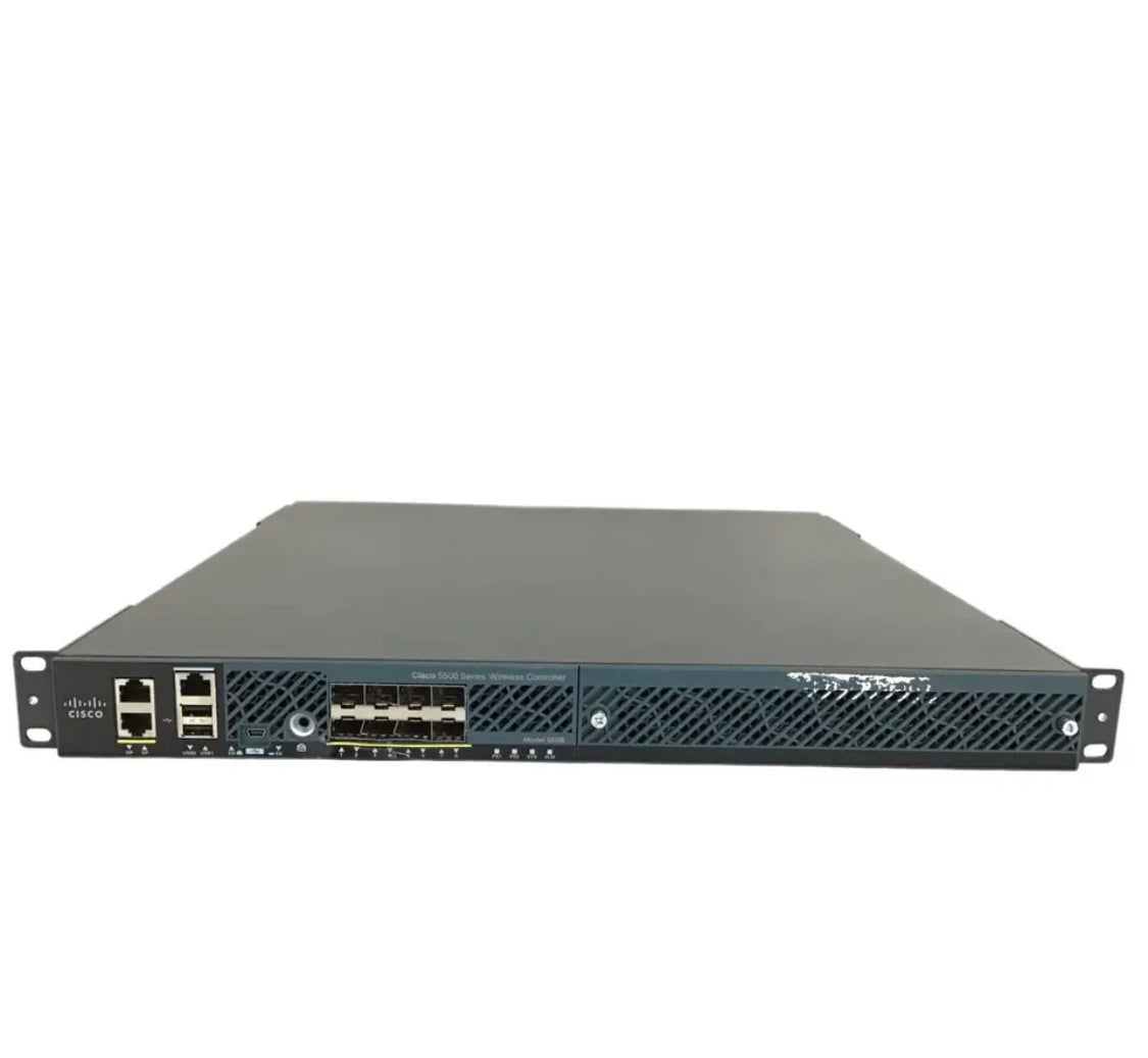 Cisco AIR-CT5508-25 Wireless AP Controller 25x 802.11n License 2x PSU AIR-CT5508