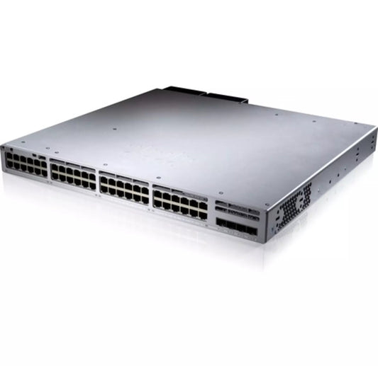 Cisco C9300L-48P-4G-A 9300 48-port fixed uplinks PoE+, 4X1G Uplinks Network Switch