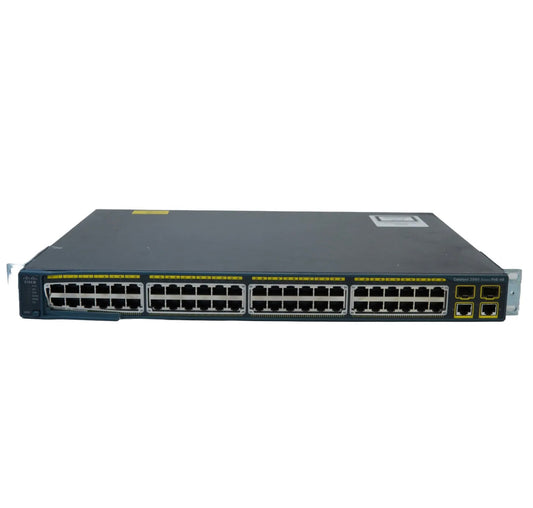 Cisco Catalyst 3650 48 PoE+ 2x10G SFP+ 48-Port Managed Switch WS-C3650-48PD-L