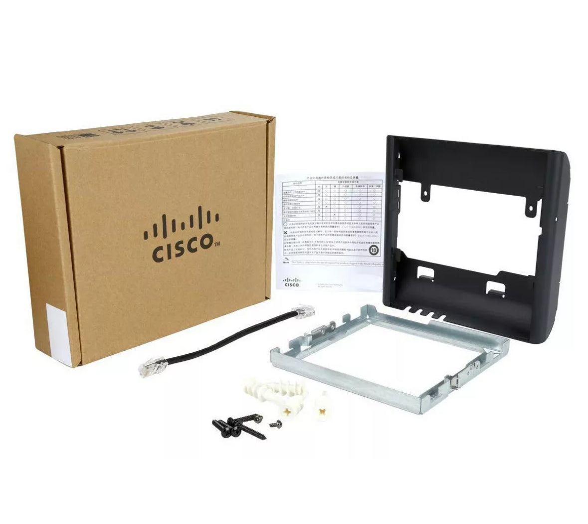 Genuine Cisco Wall Mount Kit for UC Phone / CP-7800-WMK - NEW