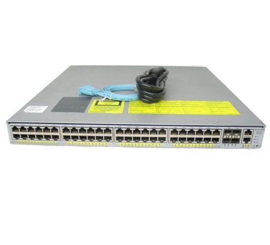 Cisco Catalyst 4948 WS-C4948E-F 48 Port L3 Gigabit Switch Dual AC