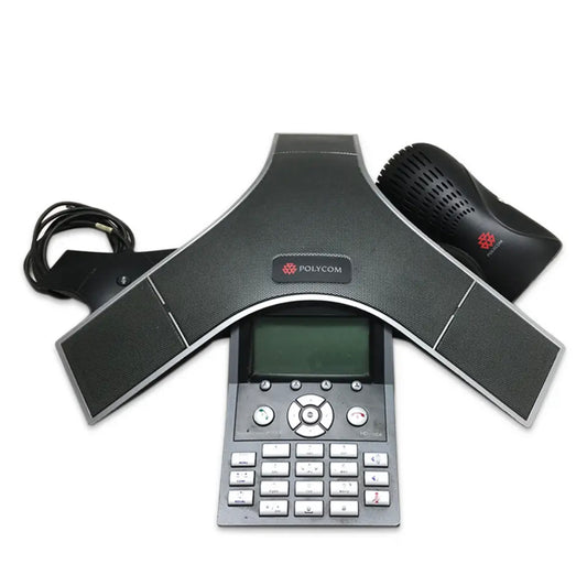 Polycom Soundstation IP 7000 PoE Conference Phone w/ 1x Mic & 1x Module