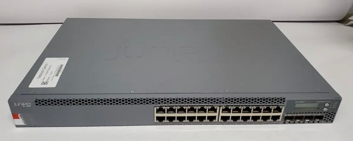 Juniper 3300 Router Juniper Networks EX3300 Series Ethernet Switch EX3300-24T 24-Port Giga ...