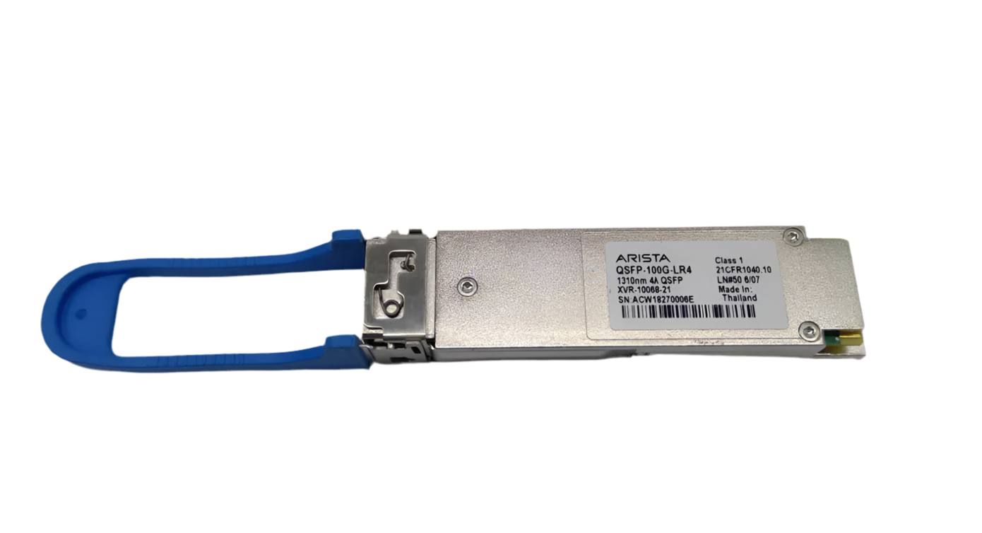 ARISTA  QSFP-100G-LR4  100GBASE-LR4 QSFP transceiver 10km  XVR-10068-21