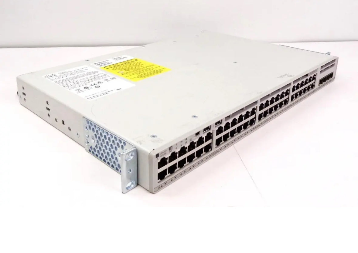 Cisco Catalyst C9200L-48P-4G-E 48-Port PoE+ 4x1G Network Switch Single PSU