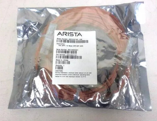 AOC-S-S-10G-3M Arista 3 Meter Networks Compatible 10G SFP+ Active Optical Cable