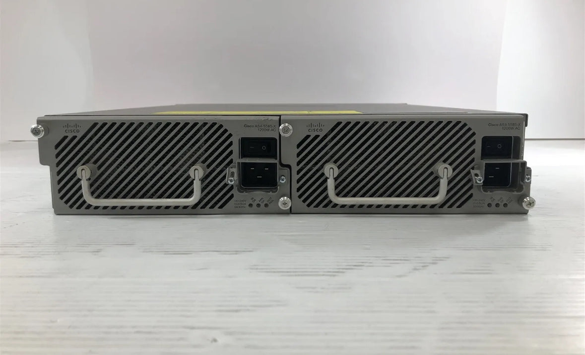 Cisco ASA 5585-X Adaptive Security Appliance w/ 2x PSU & SSP-60