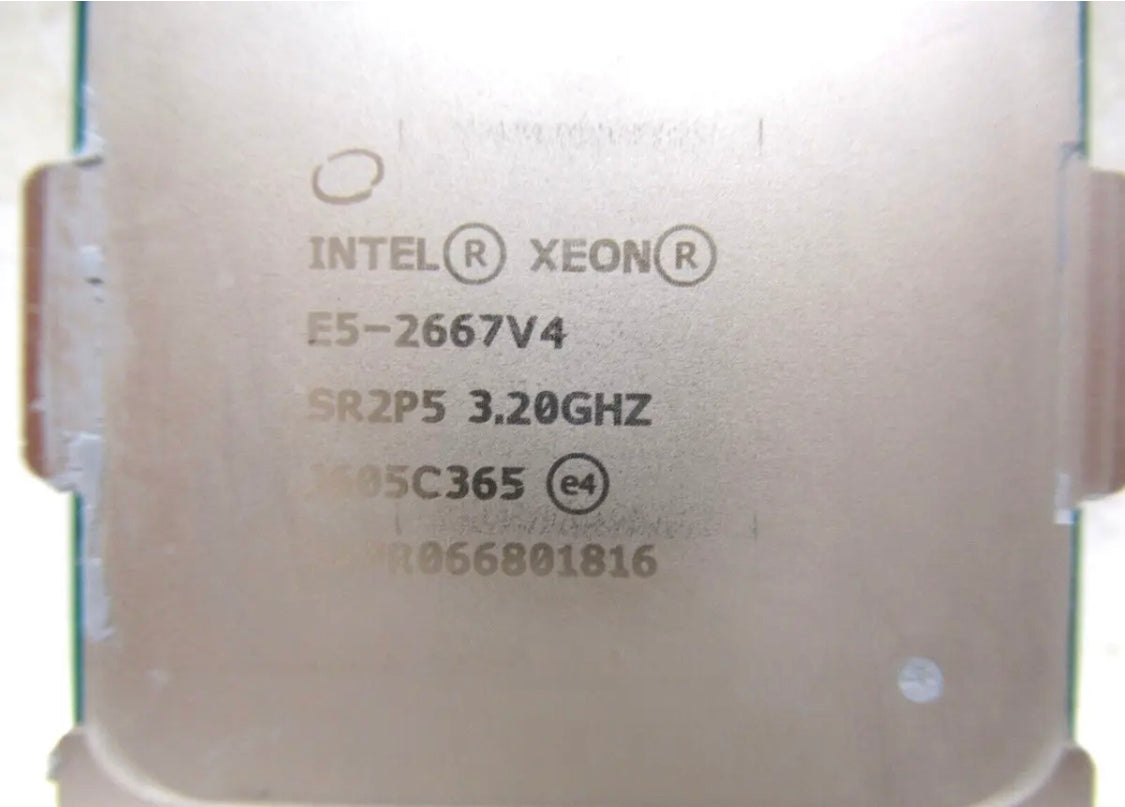 Intel Xeon E5-2667v4 SR2P5 3.20GHz Processor