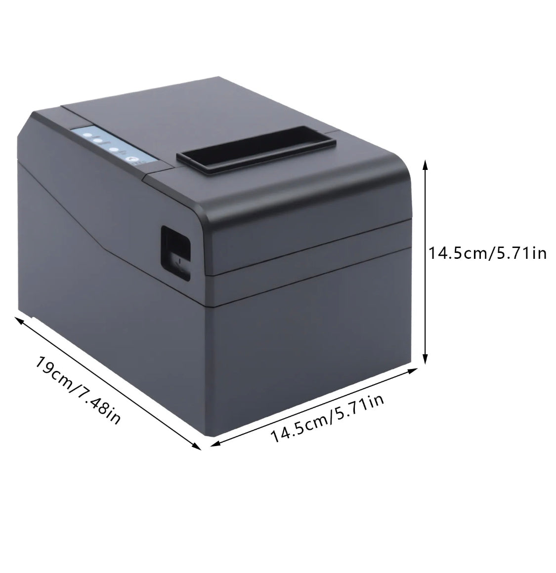 80mm USB Thermal Receipt Printer,Restaurant Kitchen POS Printer with Auto Cutter