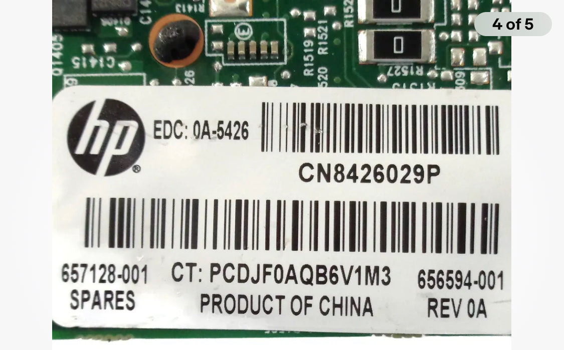 HP Ethernet 10GB Dual Port 530T Adapter 656594-001 657128-001 High Profile