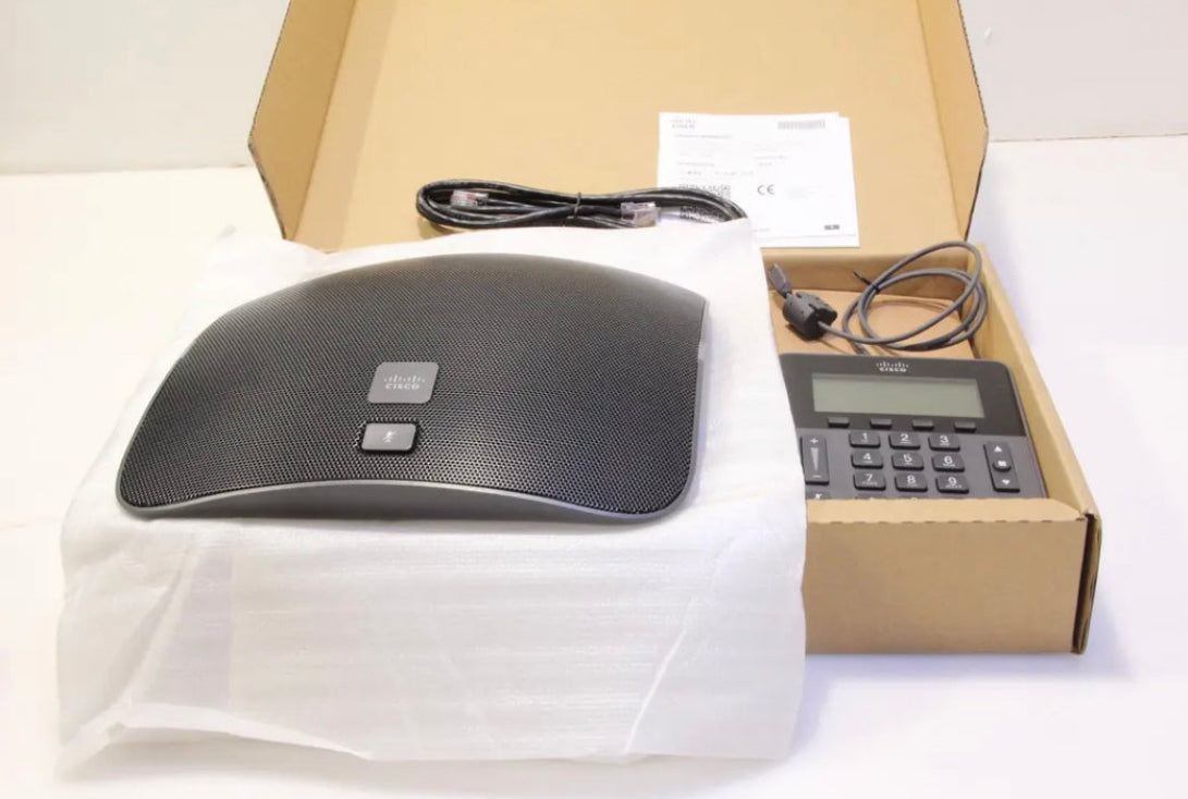 NEW Cisco CP-8831-K9 Unified IP Conference Phone Base Station & Control Unit - NOB