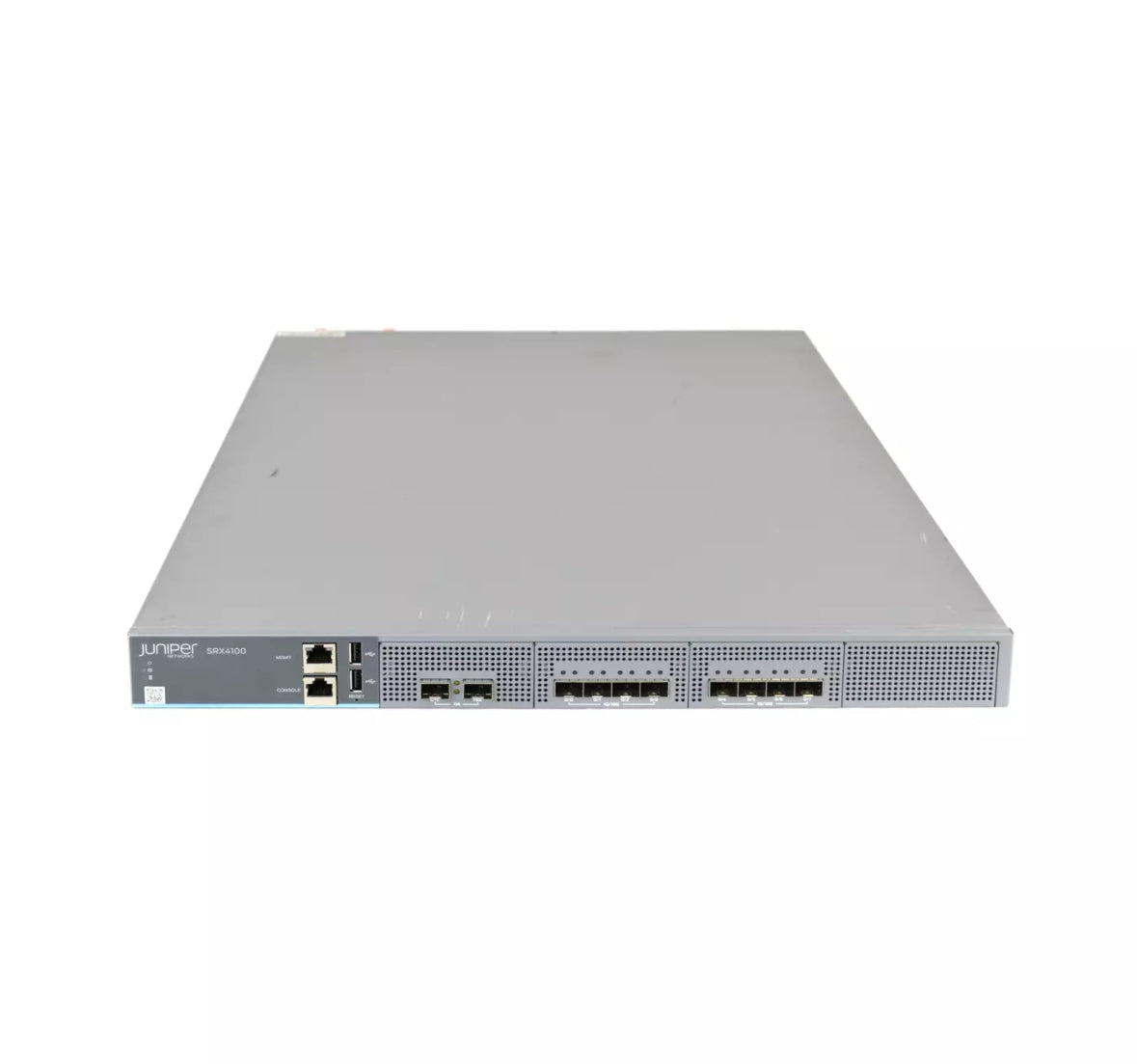 Juniper Networks SRX4100-SYS-JB-AC SRX4100 Services Gateway 8x1GbE/10GbE AC Used