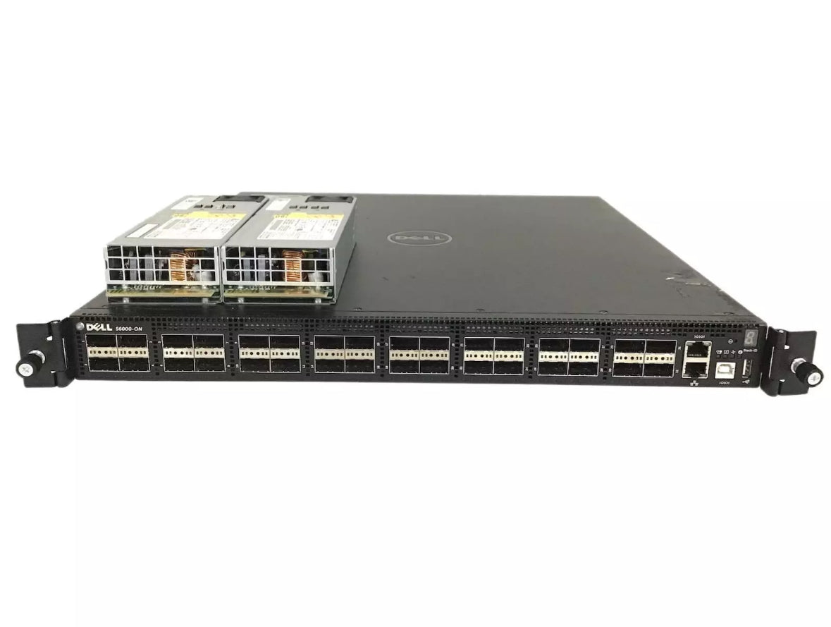 Dell PowerSwitch S6000-ON 32-Port 40GbE QSFP+ Network Switch 2x PSU